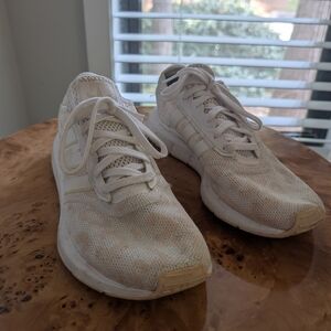 Adidas Swift Run Neutral Leopard Print Sneaker